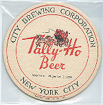 beer coaster from Claus, Henry, Brewing Co. ( NY-CITY-2 )