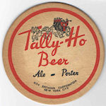 beer coaster from Claus, Henry, Brewing Co. ( NY-CITY-4 )