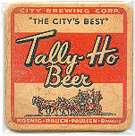 beer coaster from Claus, Henry, Brewing Co. ( NY-CITY-5A )