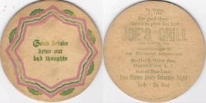 beer coaster from Claus, Henry, Brewing Co. ( NY-CITY-6 )