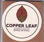 beer coaster from Copper Turret Restaurant & Brewhouse ( NY-COPP-1 )