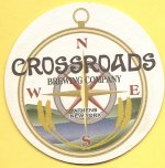 beer coaster from Crystal Spring Brewing Co.  ( NY-CROS-1 )