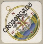 beer coaster from Crystal Spring Brewing Co.  ( NY-CROS-2 )