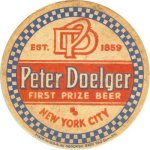 beer coaster from Dotterweich, A., Brewing Co. ( NY-DLGR-2 )