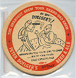 beer coaster from Dotterweich, A., Brewing Co. ( NY-DLGR-5 )