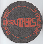 beer coaster from Drytown Brewery ( NY-DRUT-1 )