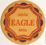 beer coaster from East Buffalo Brewing Co. ( NY-EAG-2 )