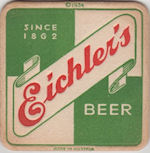 beer coaster from Eisenadler Brauhaus ( NY-EICH-1A )