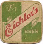 beer coaster from Eisenadler Brauhaus ( NY-EICH-7 )