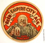 beer coaster from Empire State Brewing Co. ( NY-EMPC-2 )