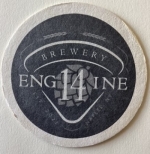 beer coaster from Equilibrium Brewery ( NY-ENGI-1 )