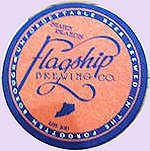 beer coaster from Flanagan-Nay Brewing Corp. ( NY-FLAG-1 )