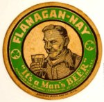 beer coaster from Fleur De Lis Beer Works ( NY-FNAY-1 )