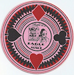 beer coaster from Germania Brewing Co. ( NY-GAB-2 )