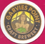 beer coaster from Genesee (High Falls) Brewing Company ( NY-GAR-2 )