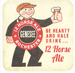 beer coaster from Geneva Brewing Co. ( NY-GEN-149 )