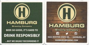 beer coaster from Hampton Classic Beer Co ( NY-HAMB-2 )