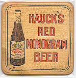 beer coaster from Heartland Brewery ( NY-HAU-1 )