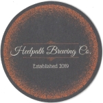 beer coaster from Helderberg Mountain Brewing Co. ( NY-HEEL-1 )