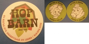 beer coaster from Hopshire Farm & Brewery ( NY-HOPB-2 )