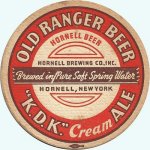 beer coaster from Horseheads Brewing ( NY-HOR-3 )