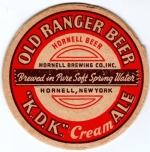 beer coaster from Horseheads Brewing ( NY-HOR-7 )