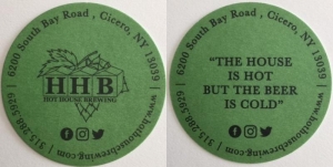 beer coaster from Howard & Childs Co. ( NY-HOTH-1 )