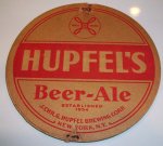 beer coaster from Hyde Park Brewing Co.  ( NY-HUPF-3 )