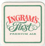 beer coaster from Interboro Brewing Co. ( NY-INGR-1 )