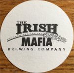 beer coaster from Iron Flamingo Brewery ( NY-IRIS-1 )