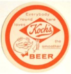 beer coaster from Kuhn