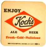 beer coaster from Kuhn