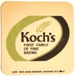 beer coaster from Kuhn