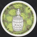 beer coaster from KelSo Beer Co. ( NY-KEGL-3 )