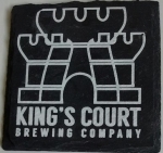 beer coaster from Kingfisher ( NY-KINS-2 )