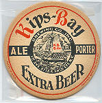 beer coaster from Knickerbocker Brewing Co. ( NY-KIP-1 )