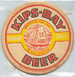 beer coaster from Knickerbocker Brewing Co. ( NY-KIP-2 )