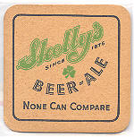 beer coaster from Knickerbocker Brewing Co. ( NY-KIP-6 )