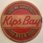 beer coaster from Knickerbocker Brewing Co. ( NY-KIP-7 )