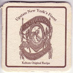 beer coaster from Koch, Fred, Brewery ( NY-KOBO-3 )