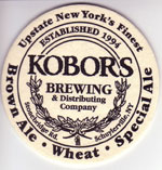 beer coaster from Koch, Fred, Brewery ( NY-KOBO-4 )