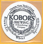 beer coaster from Koch, Fred, Brewery ( NY-KOBO-6 )