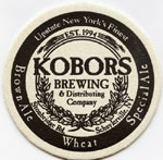 beer coaster from Koch, Fred, Brewery ( NY-KOBO-7 )