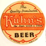 beer coaster from Kuka Beer ( NY-KUN-1 )