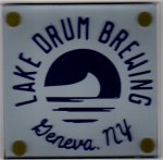 beer coaster from Lake Placid Pub & Brewery (Lake Placid Craft Brewing Co.) ( NY-LAKE-1 )