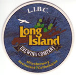 beer coaster from Long Island Farm Brewery ( NY-LIJR-5 )