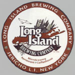 beer coaster from Long Island Farm Brewery ( NY-LIJR-7 )