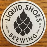 beer coaster from Liquid State Brewing Co.  ( NY-LIQS-1 )