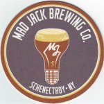 beer coaster from Malt River Brewing Co. ( NY-MADJ-3 )