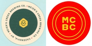 beer coaster from Meltzer Bros. Brewing Co. ( NY-MEIE-1 )